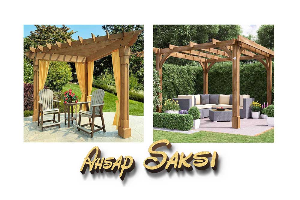 Ahşap pergola