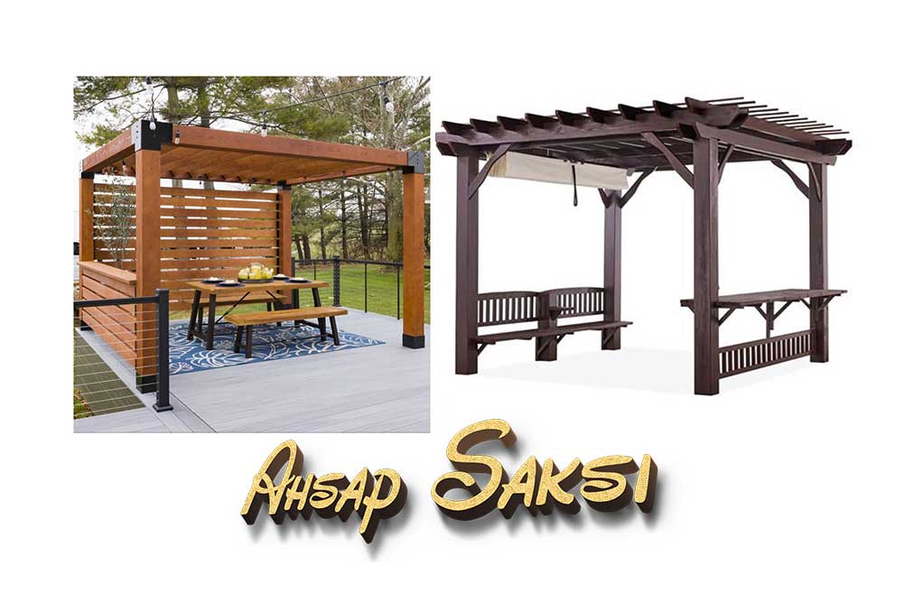 Ahşap pergola modelleri